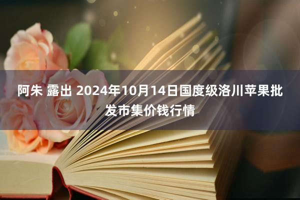 阿朱 露出 2024年10月14日国度级洛川苹果批发市集价钱行情